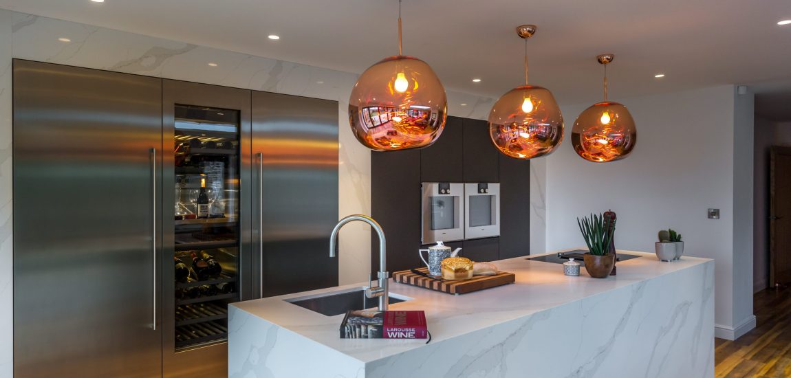 Stunning contemporary Stuart Frazer SieMatic kitchen