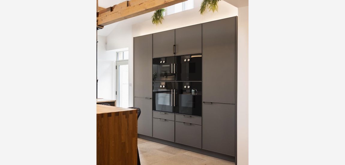 A Stuart Frazer Kitchen for a Barn Conversion - Gaggenau Appliances