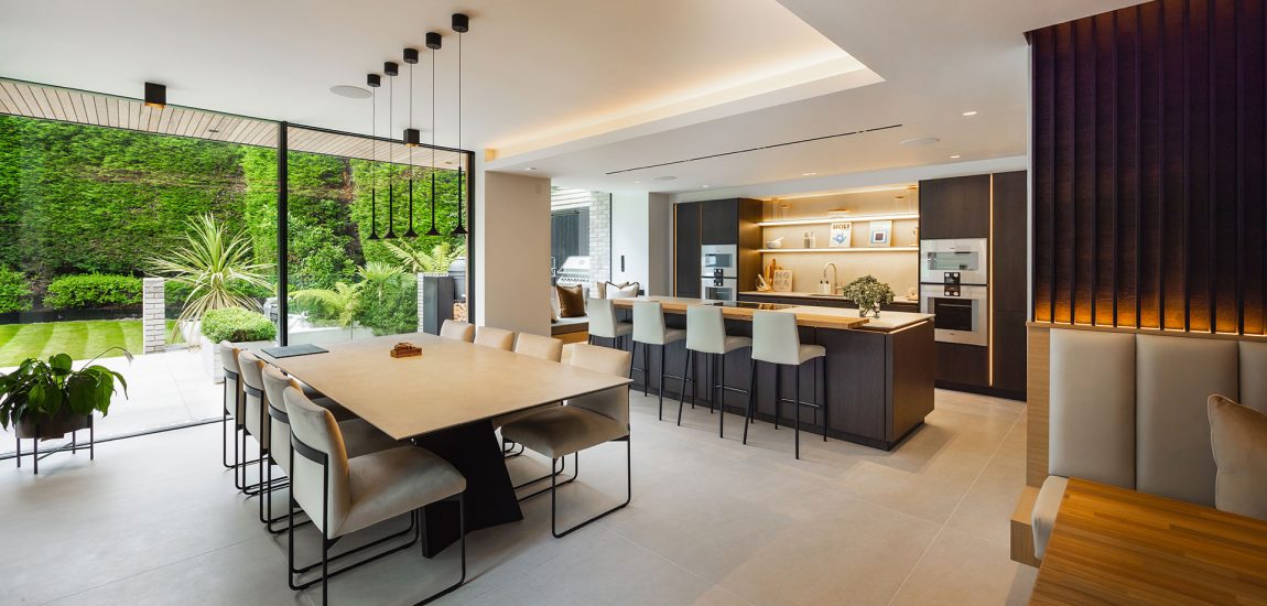 Stuart Frazer SieMatic Kitchen with Dining Area