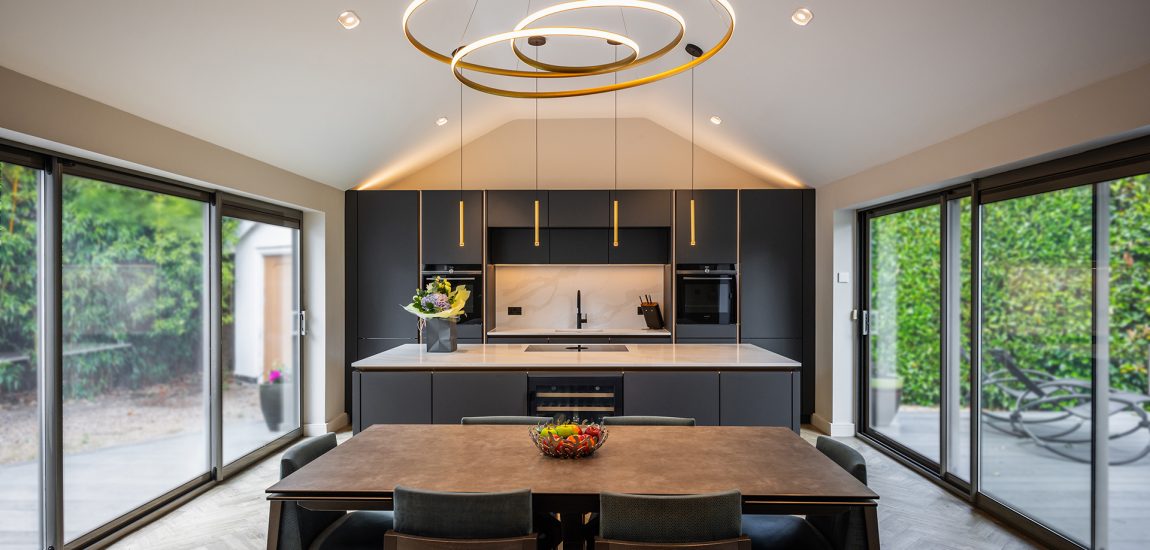 Stunning Contemporary Kitchen for a Cheshire Home-Stuart Frazer SieMatic