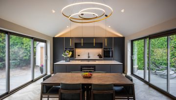 Stunning Contemporary Kitchen for a Cheshire Home-Stuart Frazer SieMatic