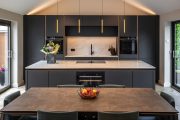 Stunning Contemporary Kitchen for a Cheshire Home-Stuart Frazer SieMatic-Kitchen Island Detail