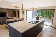 Stunning Contemporary Kitchen for a Cheshire Home-Stuart Frazer SieMatic-Kitchen Island Detail