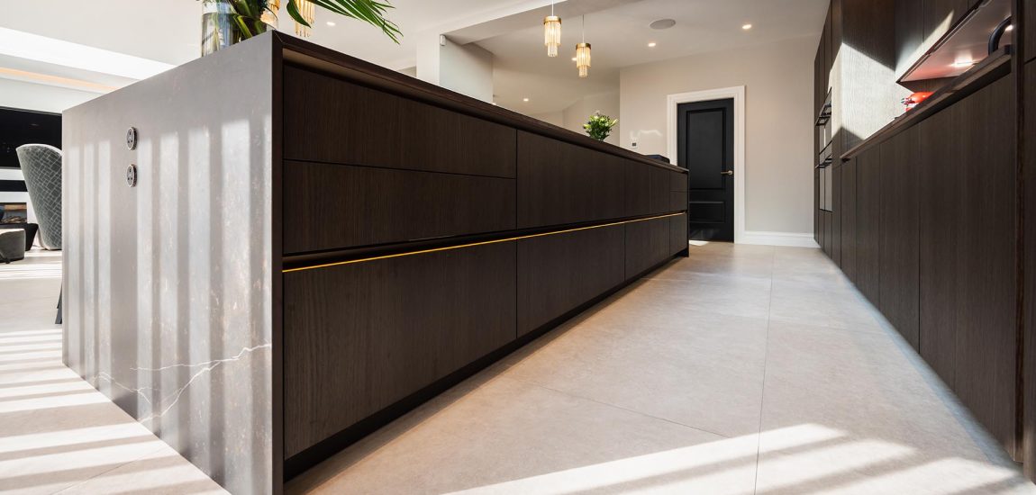 Stuart Frazer SieMatic Kitchens-A Vision Realised-Kitchen Island Detail