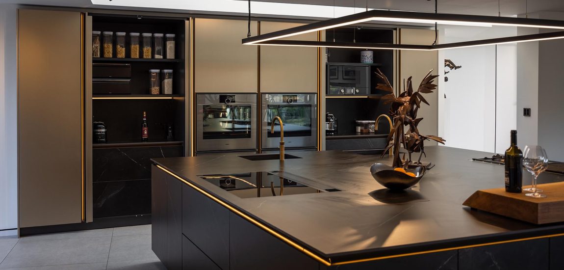 Architectural Elegance Meets Contemporary Design-015 Stuart Frazer SieMatic Kitchen | Island Detail